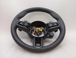 PORSCHE 36CM PORSCHE 992 911 GT3 CARBON TRIM PDK Weissach Paddles Steering Wheel — thumbnail 2
