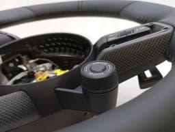 PORSCHE 36CM PORSCHE 992 911 GT3 CARBON TRIM PDK Weissach Paddles Steering Wheel — thumbnail 8