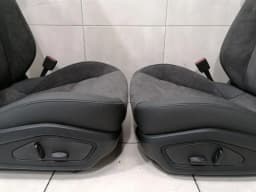 PORSCHE Porsche Taycan 9J Seat TAYCAN Seat ALCANTARA COATS OF ARMS LOGO GTS SPORT DESIGN — thumbnail 8