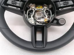 PORSCHE Porsche 911 GTS 36 cm Leather Steering Wheel 992 Steering Wheel Sport New New — thumbnail 5
