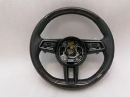 PORSCHE Porsche Steering Wheel 992 Wood Steering Wheel 992 GTS WOOD VENEER HEATED PDK TURBO — thumbnail 2