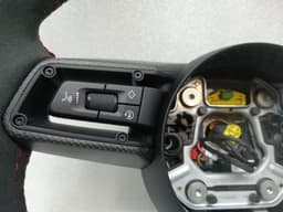 PORSCHE Porsche Taycan 9J steering wheel steering wheel GTS carbon Alcantara heated 36 cm — thumbnail 4