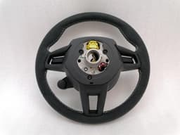 PORSCHE Porsche Taycan 9J steering wheel carbon steering wheel new 36 cm heated GTS steering wheel — thumbnail 4