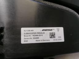PORSCHE Porsche Taycan 9J Speaker 9J1035481 Loudspeaker Bose — thumbnail 4