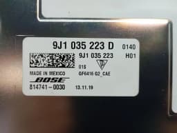 PORSCHE Porsche Taycan 9J Audio Amplifier 9J1035223D Bose Amplifier Bose — thumbnail 6