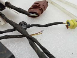 PORSCHE Porsche Taycan 9J Wiring Loom 9JA971095 FRONT BUMPER WITH DEFECTS Wiring Harness — thumbnail 9
