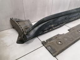 PORSCHE Porsche Taycan Turbo S 9J Side Skirt 9J1854884H RIGHT Side Skirts — thumbnail 2