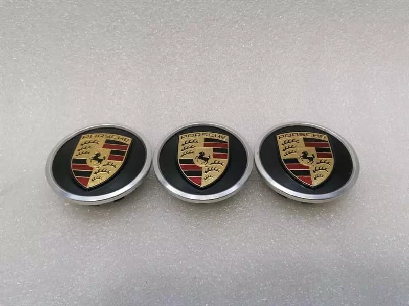 PORSCHE PORSCHE TAYCAN 9J 9J1601151 M7R VOLCANO GREY METALLIC ALLOY WHEEL HUB CAP