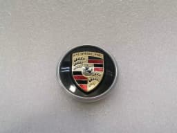 PORSCHE PORSCHE TAYCAN 9J 9J1601151 M7R VOLCANO GREY METALLIC ALLOY WHEEL HUB CAP — thumbnail 2