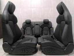 PORSCHE Porsche Taycan 9J Seat Interior Leather Interior in Black Turbo S Seat — thumbnail 9