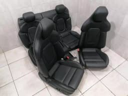 PORSCHE Porsche Taycan 9J Seat Interior Leather Interior in Black Turbo S Seat — thumbnail 3