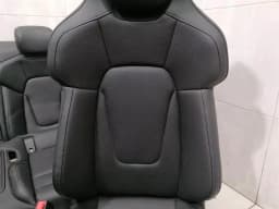 PORSCHE Porsche Taycan 9J Seat Interior Leather Interior in Black Turbo S Seat — thumbnail 7
