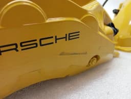 PORSCHE Porsche Taycan 9J brake caliper 971615123AA brake caliper PCCB 10-piston — thumbnail 3
