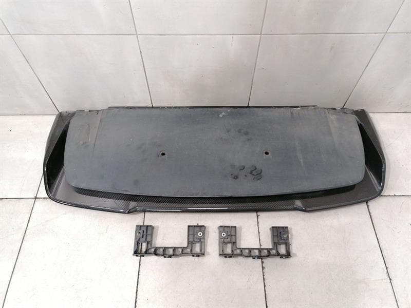 PORSCHE Porsche Taycan 9J 9J1807521B Turbo Diffuser Carbon Rear Diffuser Bumper