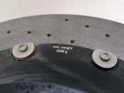 PORSCHE Porsche Taycan 9J brake caliper 9J1615404AF REAR brake caliper carbon PCCB 971 — thumbnail 9