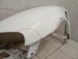 PORSCHE Porsche Taycan 9J Left Wing 9J1821101Y W/O Power Door Front Left Fender — thumbnail 9