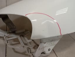 PORSCHE Porsche Taycan 9J Left Wing 9J1821101Y W/O Power Door Front Left Fender — thumbnail 3