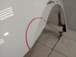 PORSCHE Porsche Taycan 9J Left Wing 9J1821101Y W/O Power Door Front Left Fender — thumbnail 4