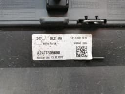 MERCEDES-BENZ Mercedes EQA H243 EQA350 Body Moulding A2477305600 Bar Rear RIGHT AMG Styling — thumbnail 7