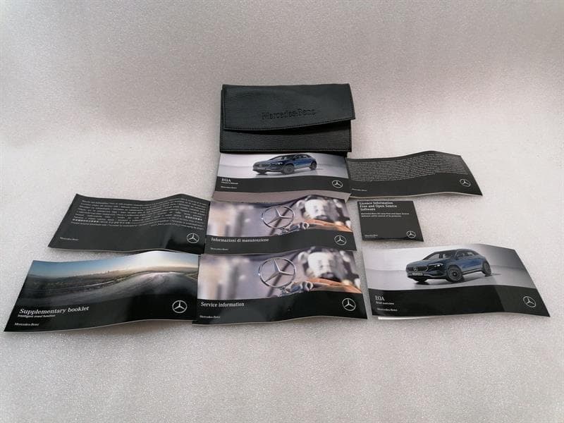 Mercedes EQA H243 EQA350 Service Booklet Owners Manual Car Maintenance Manual