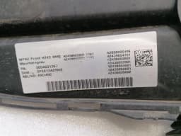 MERCEDES-BENZ Mercedes EQA H243 EQA350 Bumper Moulding A2438857301 Bumper Stripe Right — thumbnail 9