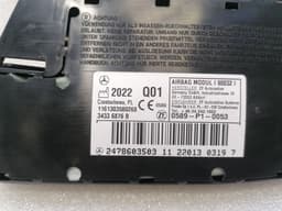 MERCEDES-BENZ Mercedes EQA H243 EQA350 modules A2478603503 module SUTZ SEAT RIGHT RIM — thumbnail 8