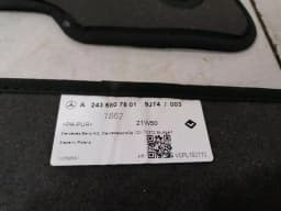 MERCEDES-BENZ Mercedes EQA H243 EQA350 Floor Mats A2436807201 Floor Mats AMG RIGHT HANDLE RHD — thumbnail 8