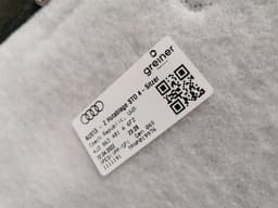 AUDI Audi E-tron GT Parcel Shelf 4J3863401A Hat Pad — thumbnail 6