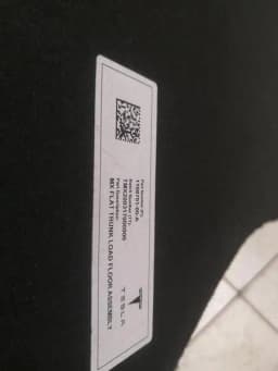 TESLA Tesla Model X P100D Luggage Boat Floor Cover 1108701-00-A Boot Liner — thumbnail 3