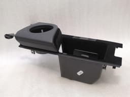 PORSCHE Porsche Taycan 9J cup holder leather 9J1858570A RHD right-hand drive — thumbnail 4