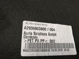 MERCEDES-BENZ Mercedes EQC400 EQC N293 WHEEL ARCH LINER RRH A2936903800 WHEEL RUN COVER — thumbnail 10
