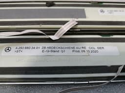 MERCEDES-BENZ MERCEDES EQC400 EQC N293 Door Sill A2936803401 LED ILLUMINATED Door Sill Trim — thumbnail 6
