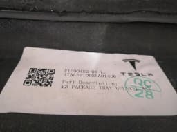 TESLA Tesla Model 3 Long Range Parcel Shelf 1090452-00-L Parcel Shelf — thumbnail 8