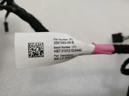 TESLA Tesla Model 3 RLH Door Wiring Loom 2067965-00-B Rear Left Door Wiring Harness — thumbnail 6
