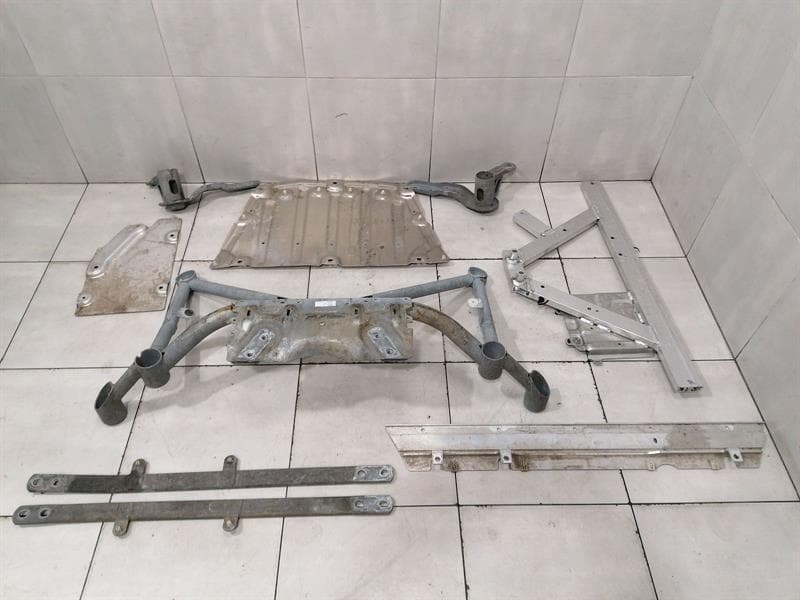 BMW iX3 G08 UNDERTRAY SET 688808801 underfloor trim set 51617947322
