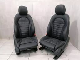 MERCEDES-BENZ Mercedes EQC400 EQC N293 SEATS LEATHER A20591049279E43 seats front heated — thumbnail 1