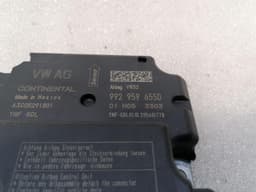 PORSCHE Porsche Taycan 9J safety module ECU 992959655D air control unit SRS — thumbnail 6