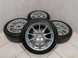 PORSCHE Porsche 911 996 Alloy Wheel 99636212802 Alloy Wheel 7JX17-ET50 9JX17-ET55 — thumbnail 1