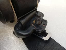 PORSCHE Porsche 911 996 rear seat belt 99680303608 seat belt rear belt coupe — thumbnail 4
