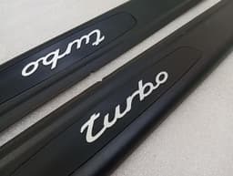 PORSCHE Porsche 911 996 MK2 TURBO Door Sill Set 996551303 Door Sill Trim Set — thumbnail 2