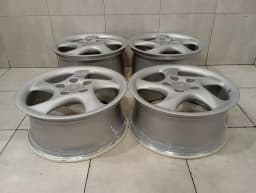 PORSCHE Porsche 911 996 Alloy Wheel 99336213601 Alloy R18 8J and 10J TURBO LOOK — thumbnail 4