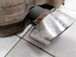 PORSCHE Porsche 911 996 turbo exhaust silencer 99611102775 exhaust silencer X54 — thumbnail 3