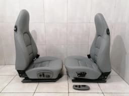 PORSCHE Porsche 911 996 seat interior grey seats seats leather leather set electric — thumbnail 8