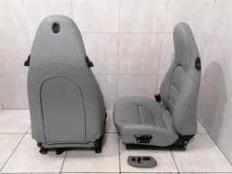 PORSCHE Porsche 911 996 seat interior grey seats seats leather leather set electric — thumbnail 10