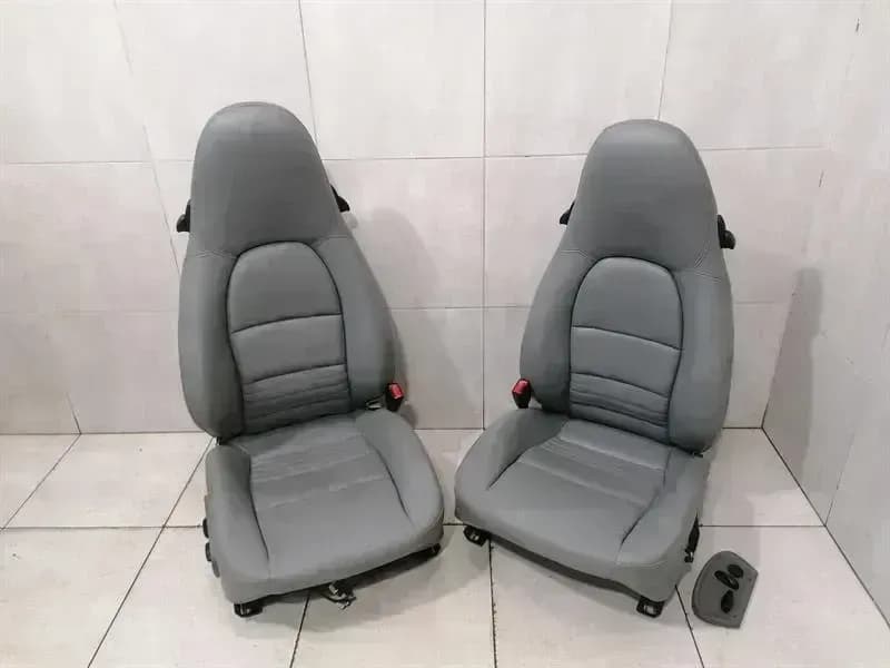 PORSCHE Porsche 911 996 seat interior grey seats seats leather leather set electric