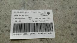 PORSCHE Porsche Cayenne 958 backrest cover right 7P5881989 seat panel gray — thumbnail 4