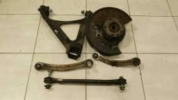 PORSCHE Porsche Cayenne 958 92A Left Rear Hub 95833161101 Wheel Bearing Housing Rear Left — thumbnail 6