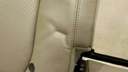 PORSCHE PORSCHE CAYENNE 958 92A REAR BACKREST SET WITH ARMREST / GRAY LEATHER REAR SEAT — thumbnail 5