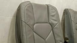 PORSCHE PORSCHE CAYENNE 958 92A REAR BACKREST SET WITH ARMREST / GRAY LEATHER REAR SEAT — thumbnail 10