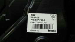 PORSCHE Porsche Cayenne 958 92A Front Door Winder 7P5837756B Window Regulator Front Right — thumbnail 2
